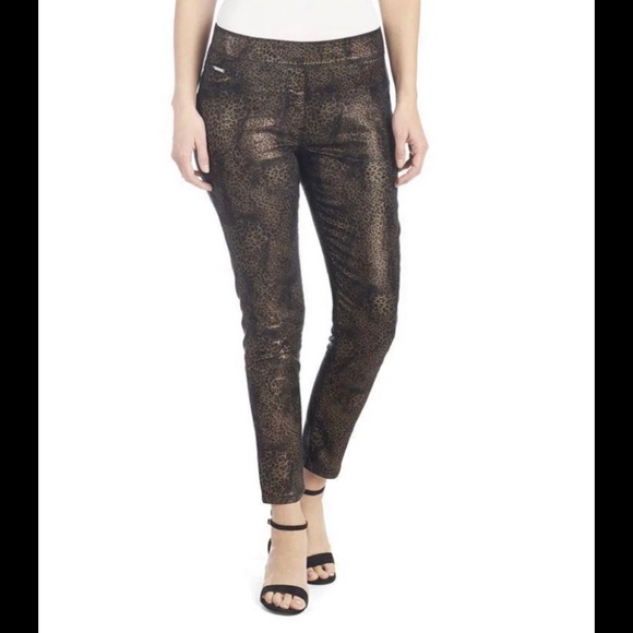 NWT OMG Jeans Coco + Carmen Black/Gold Snake - Picture 2 of 7